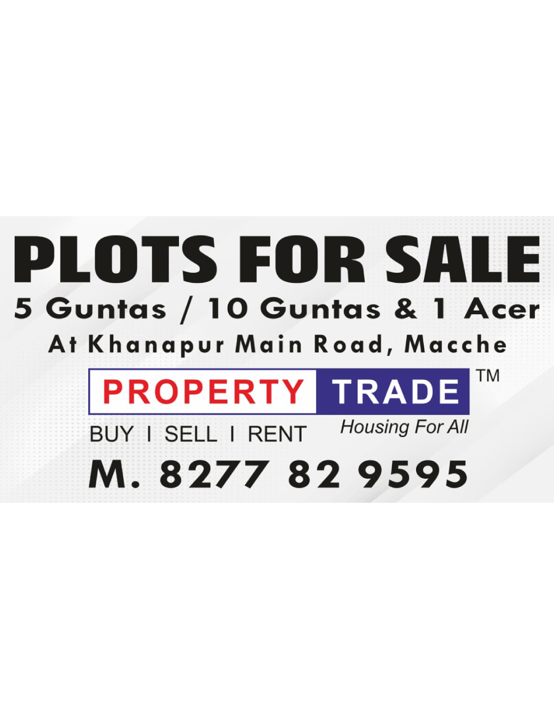 Plots for Sale – Macche